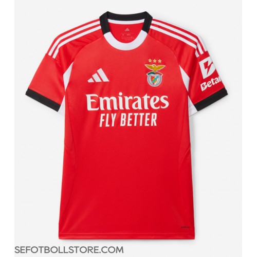 Benfica Replika Hemmatröja 2025-26 Kortärmad